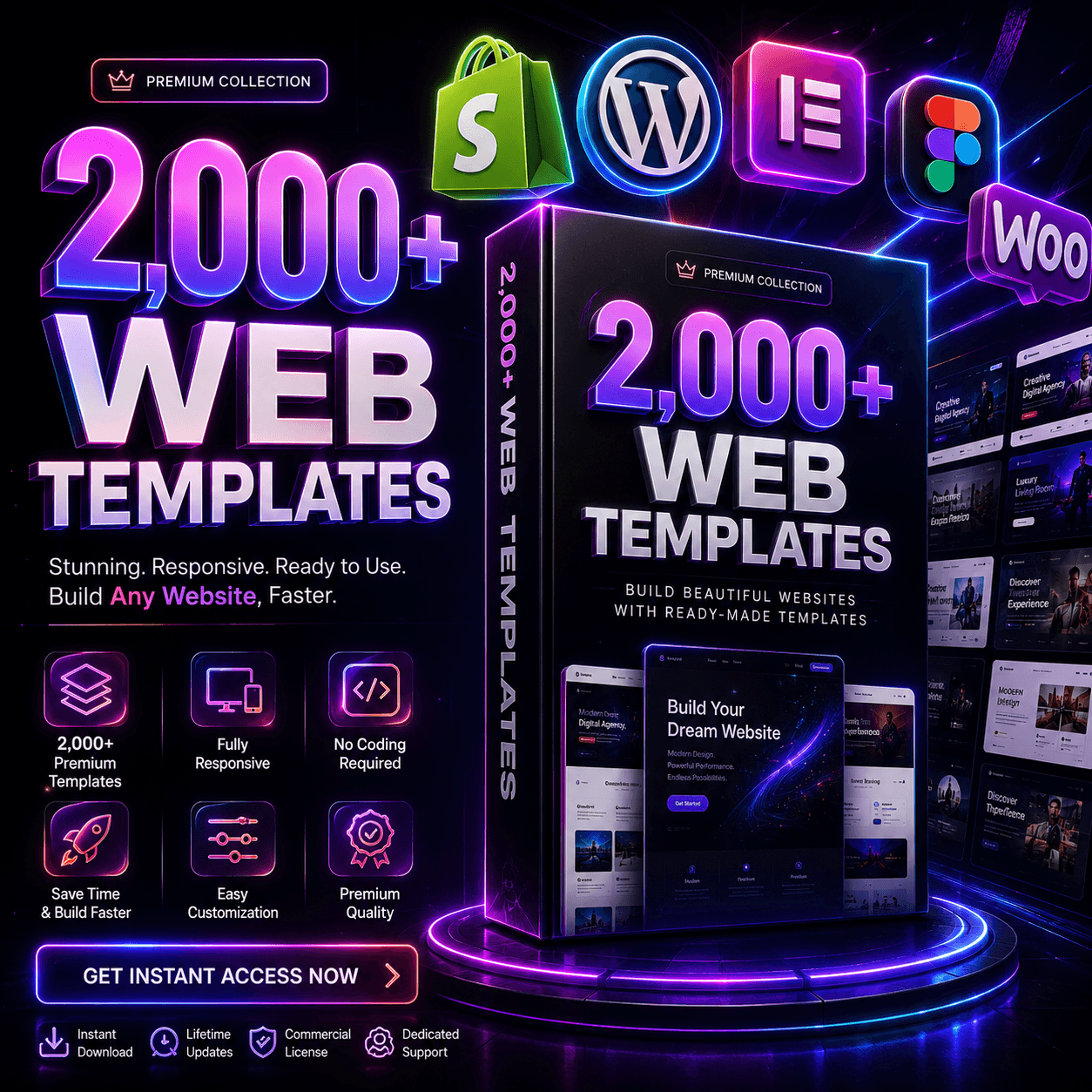 2000+ premium web templates — Design Assets on HixMart