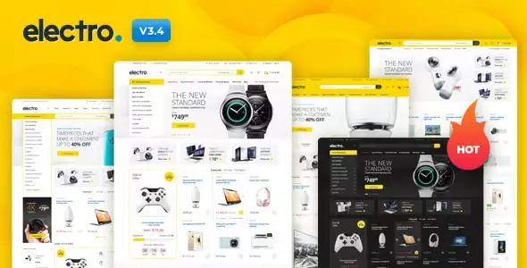 Electro Theme Electronics Store WooCommerce Theme 3.6.5.