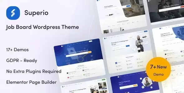 This is a Job Board WordPress Theme.
