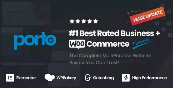 Porto 7.7.2 Multipurpose & WooCommerce Theme.